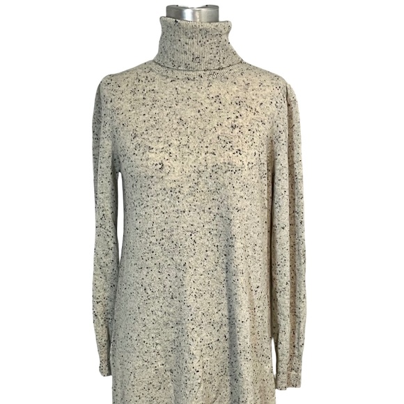 Cashmere Turtleneck Sweater Dress Or Tunic By Co - Size Medium - Picture 1 of 8
